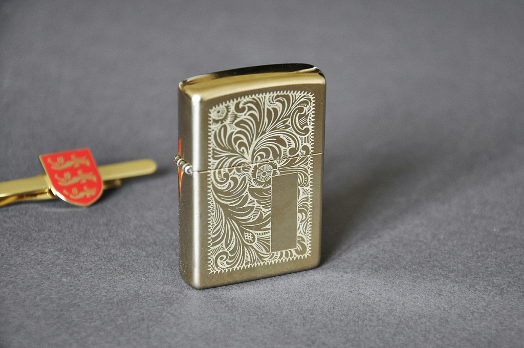 Zippo Brass Venetian Pipe Lighter